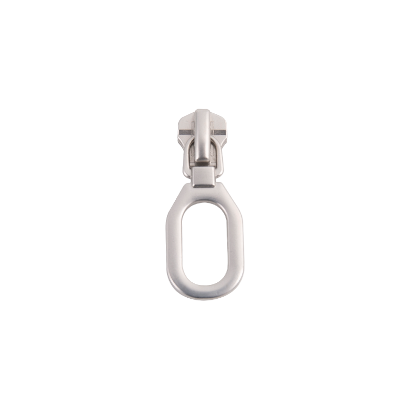 FY1044 5# Metallschieber in mattem Silber
