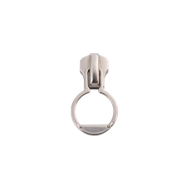 FY3739 5# Metallschieber in mattem Silber